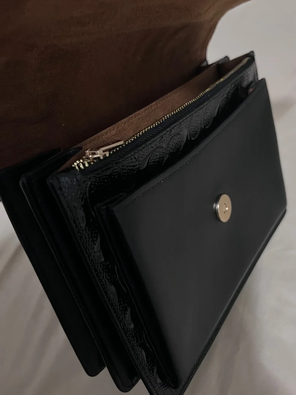Coach Black Signature crossbody